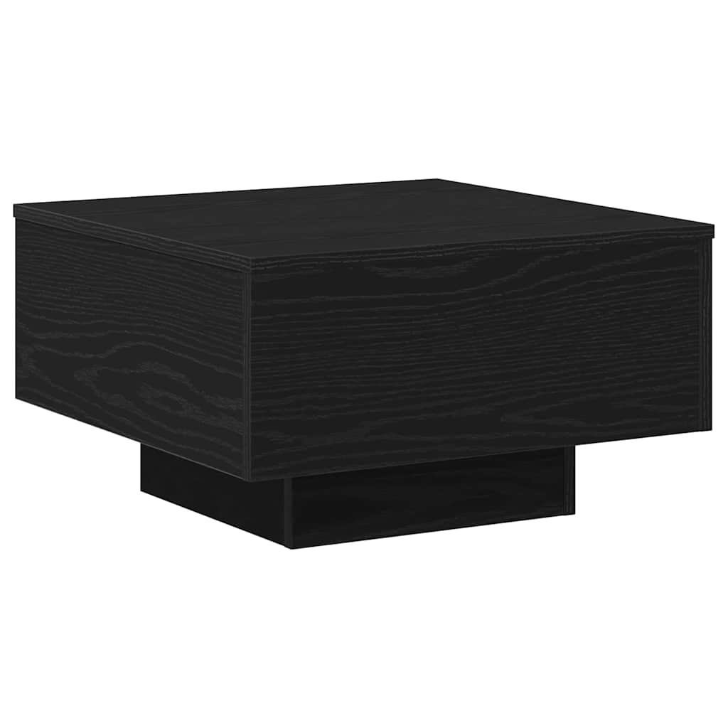 Table basse Chêne noir 55 x 55 x 31 cm Bois d'ingénierie - XIOS