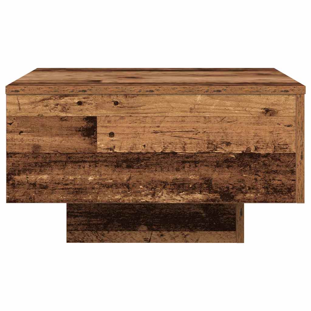 Table basse Bois ancien 55 x 55 x 31 cm Bois d'ingénierie - XIOS