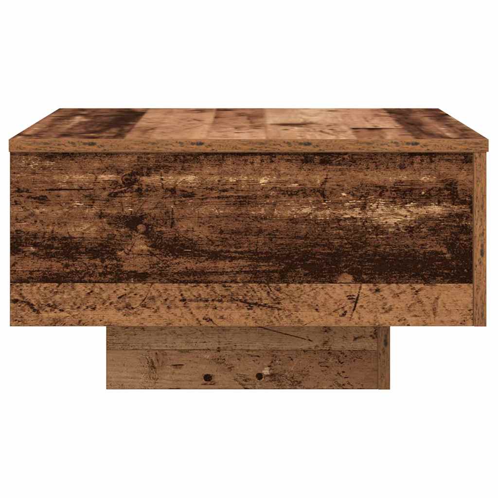 Table basse Bois ancien 55 x 55 x 31 cm Bois d'ingénierie - XIOS