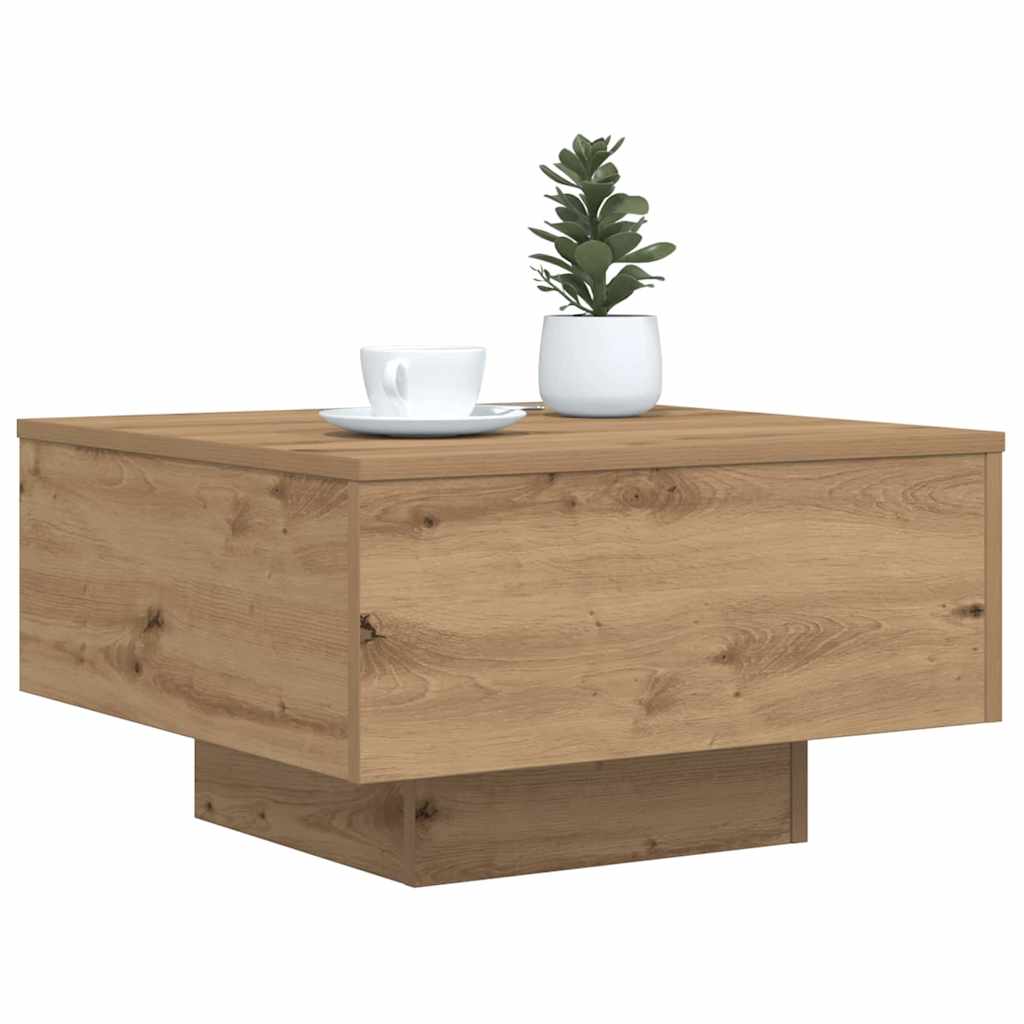 Chêne artisanal 55 x 55 x 31 cm Bois d'ingénierie - XIOS