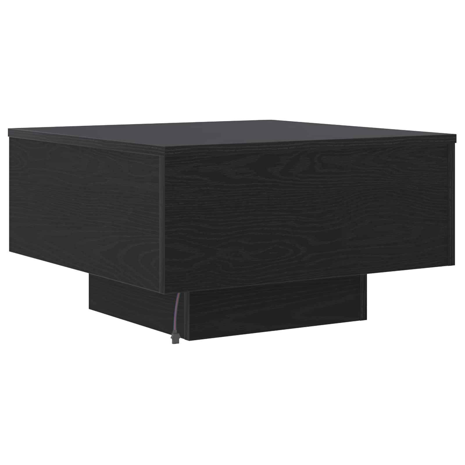 Table basse Chêne noir 55 x 55 x 31 cm Bois d'ingénierie - XIOS