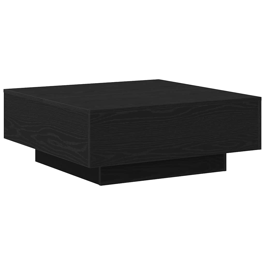 Table basse Chêne noir 80 x 80 x 31 cm - XIOS