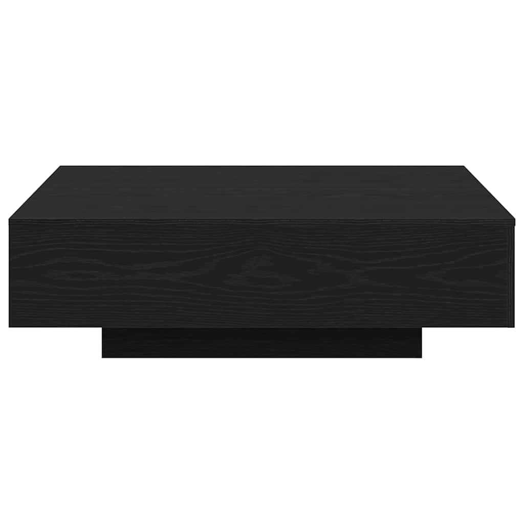 Table basse Chêne noir 100 x 100 x 31 cm - XIOS