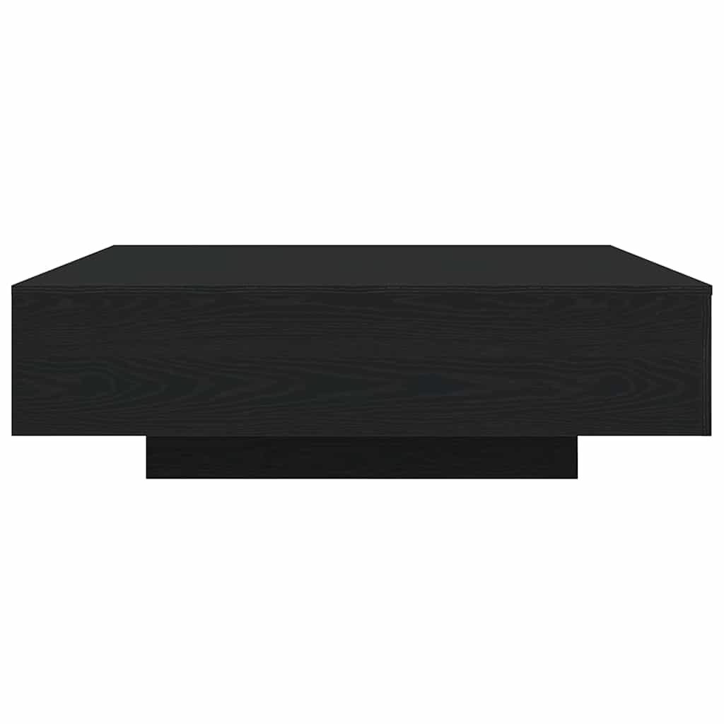 Table basse Chêne noir 100 x 100 x 31 cm Bois d'ingénierie - XIOS