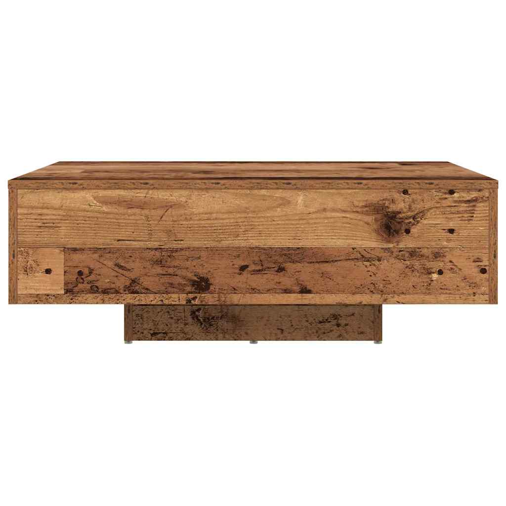 Table basse Bois ancien 85 x 55 x 31 cm Bois d'ingénierie - XIOS