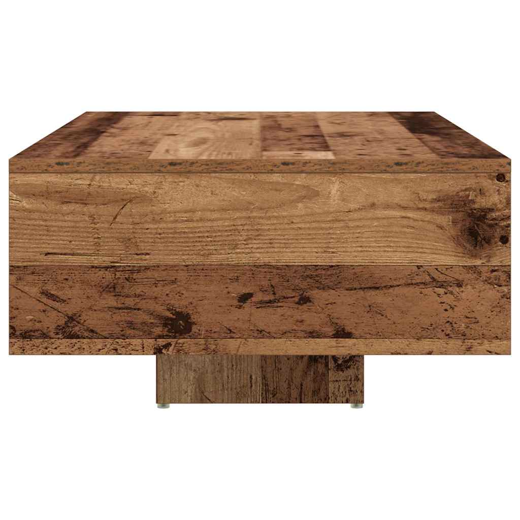 Table basse Bois ancien 85 x 55 x 31 cm Bois d'ingénierie - XIOS
