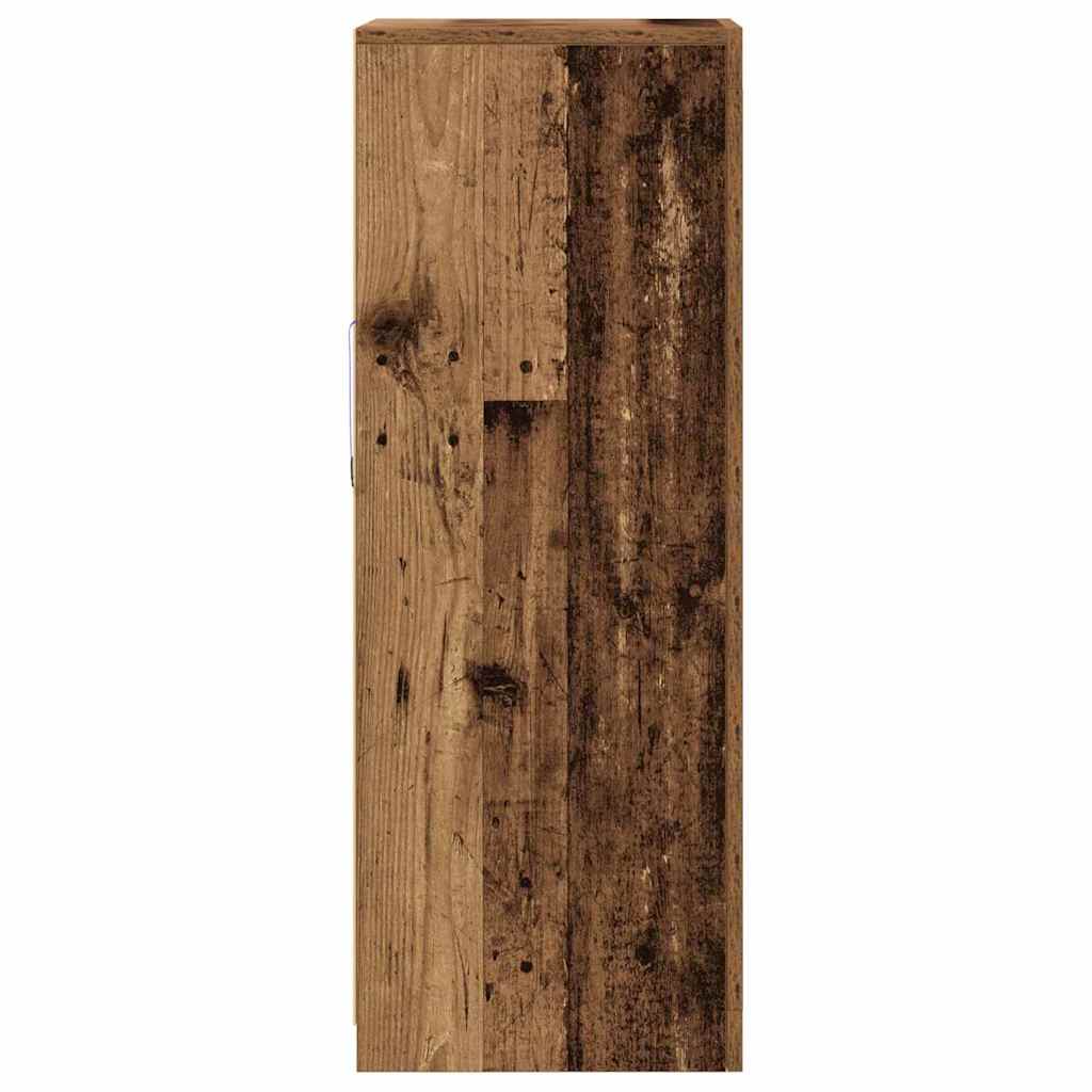 Buffet LED Marron 41 x 37 x 100 cm Bois d'ingénierie - XIOS