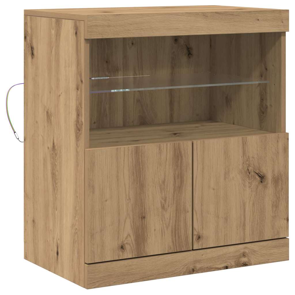Buffet Marron 60 x 37 x 67 cm Bois d'ingénierie - XIOS
