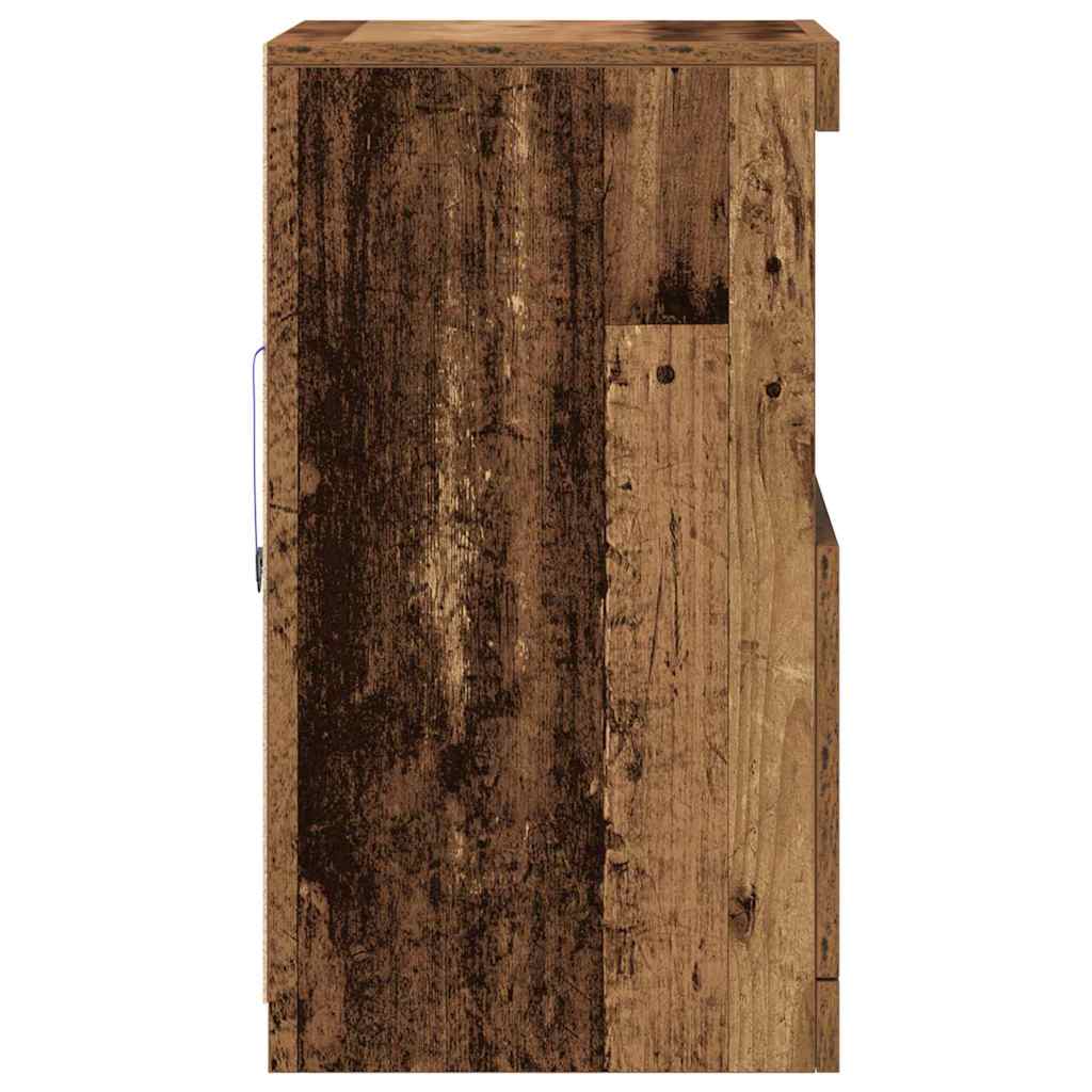 Buffet Bois ancien 41 x 37 x 67 cm Bois d'ingénierie - XIOS