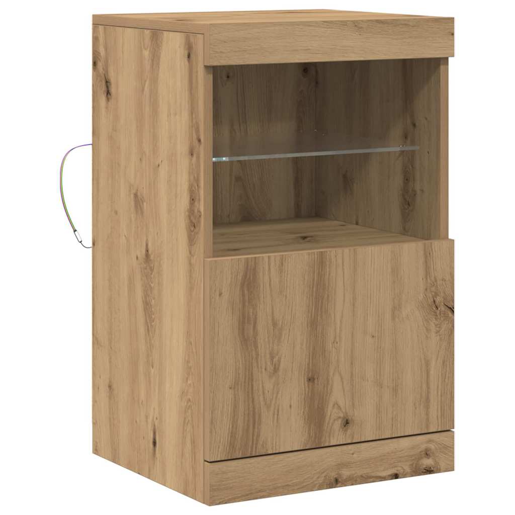 Buffet chêne artisanal 41 x 37 x 67 cm Bois d'ingénierie - XIOS