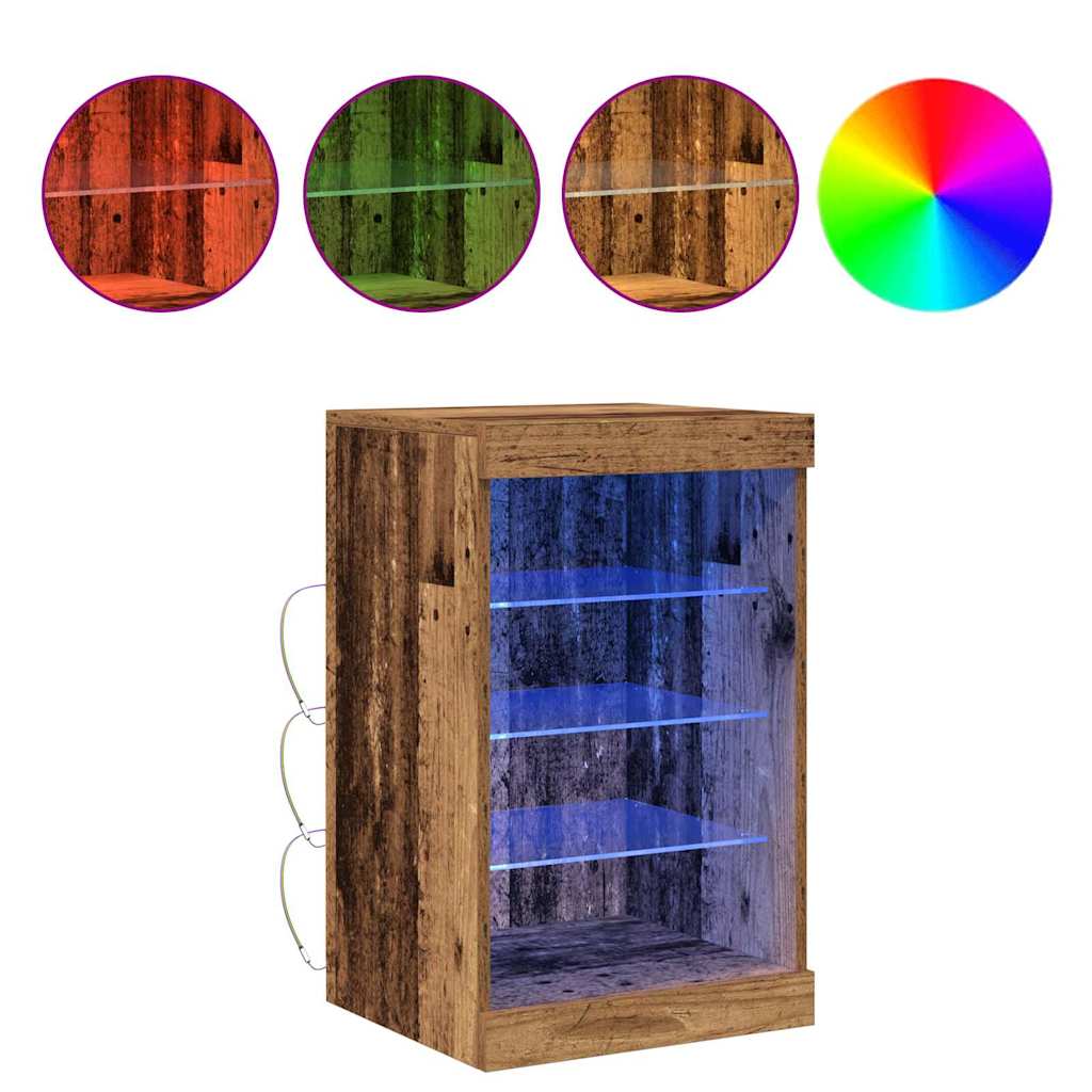 Buffet Bois ancien 41 x 37 x 67 cm Bois d'ingénierie - XIOS