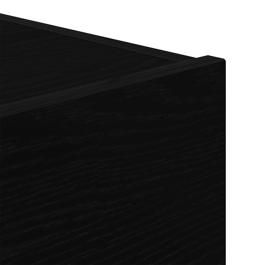 Cabinet de chevet Chêne noir 45 x 40 x 55 cm Bois d'ingénierie - XIOS