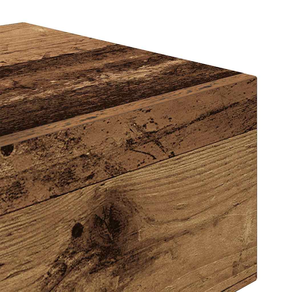 Table de chevet Bois Ancien 70 x 36 x 40.5 cm Bois d'ingénierie