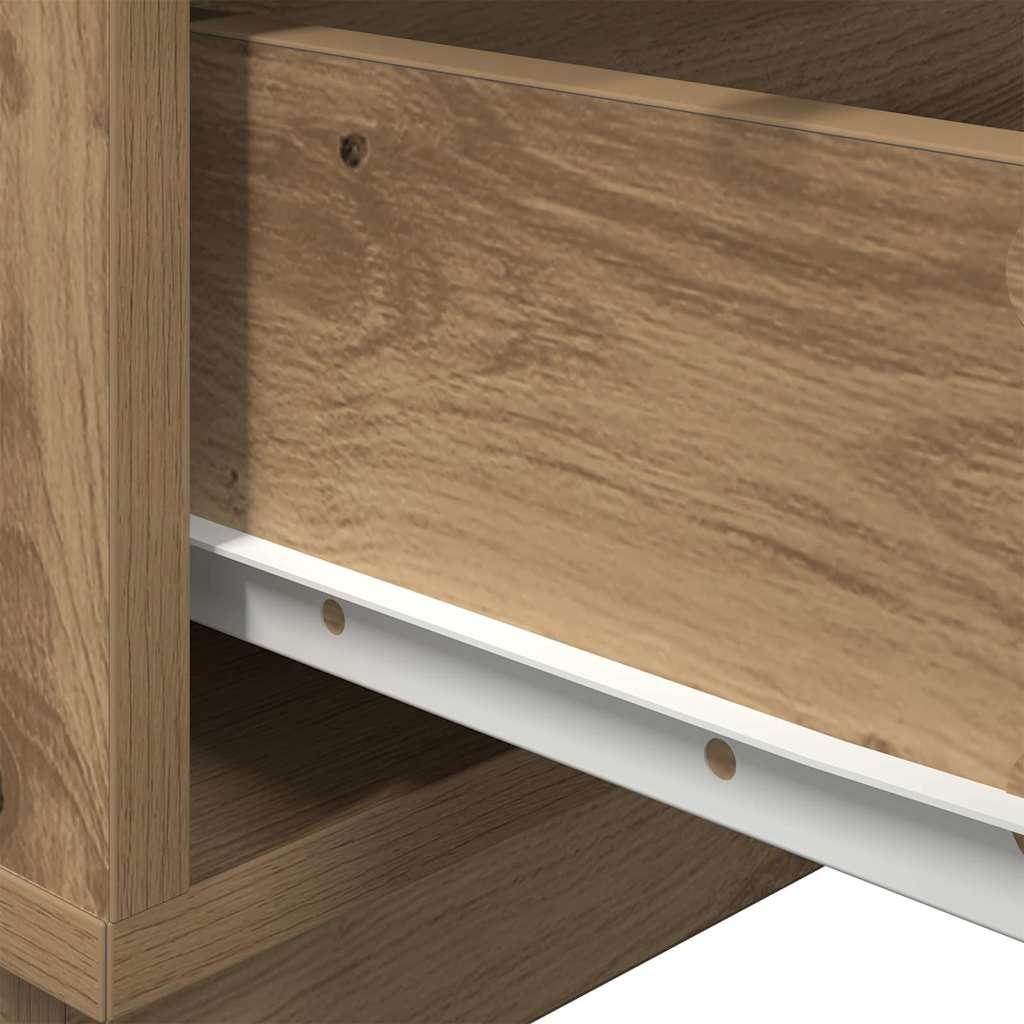 Cabinet de chevet Chêne artisanal 70 x 36 x 40,5 cm