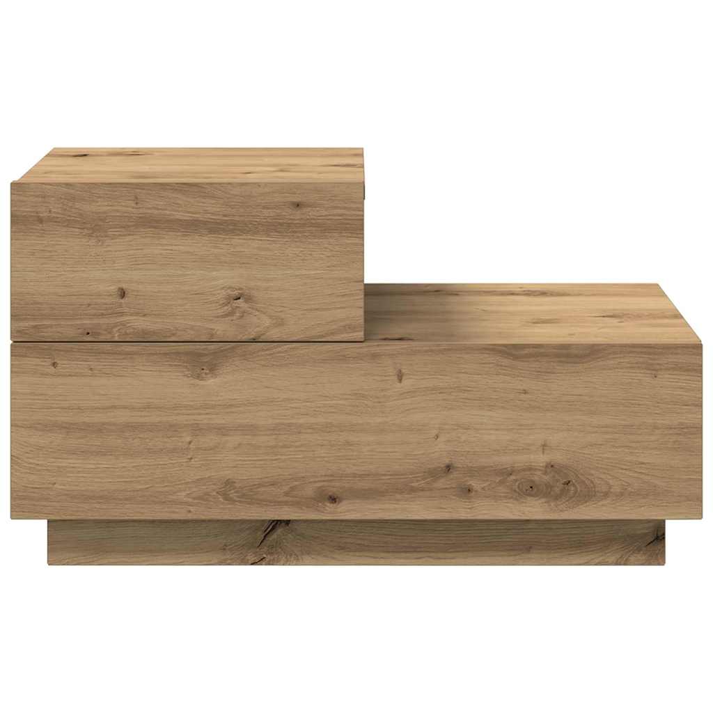 Cabinet de chevet Chêne artisanal 70 x 36 x 40,5 cm
