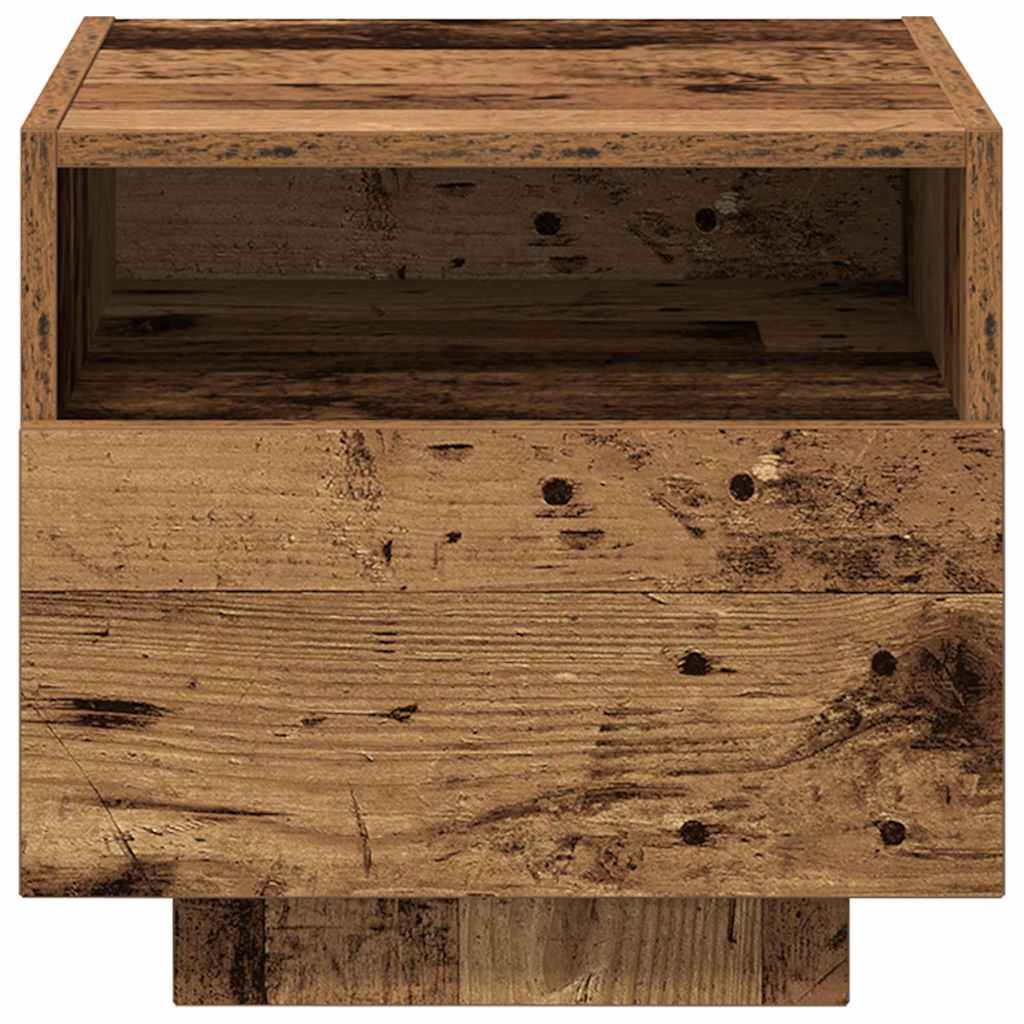 Meuble de Chevet Bois ancien 40 x 39 x 37 cm Bois d'ingénierie