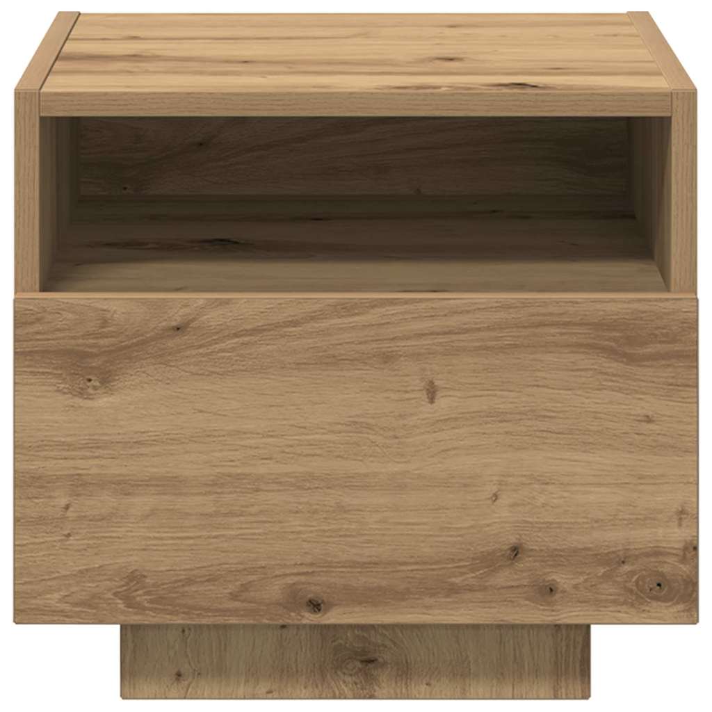 Cabinet de chevet 2 pcs Chêne artisanal 40 x 39 x 37 cm - XIOS