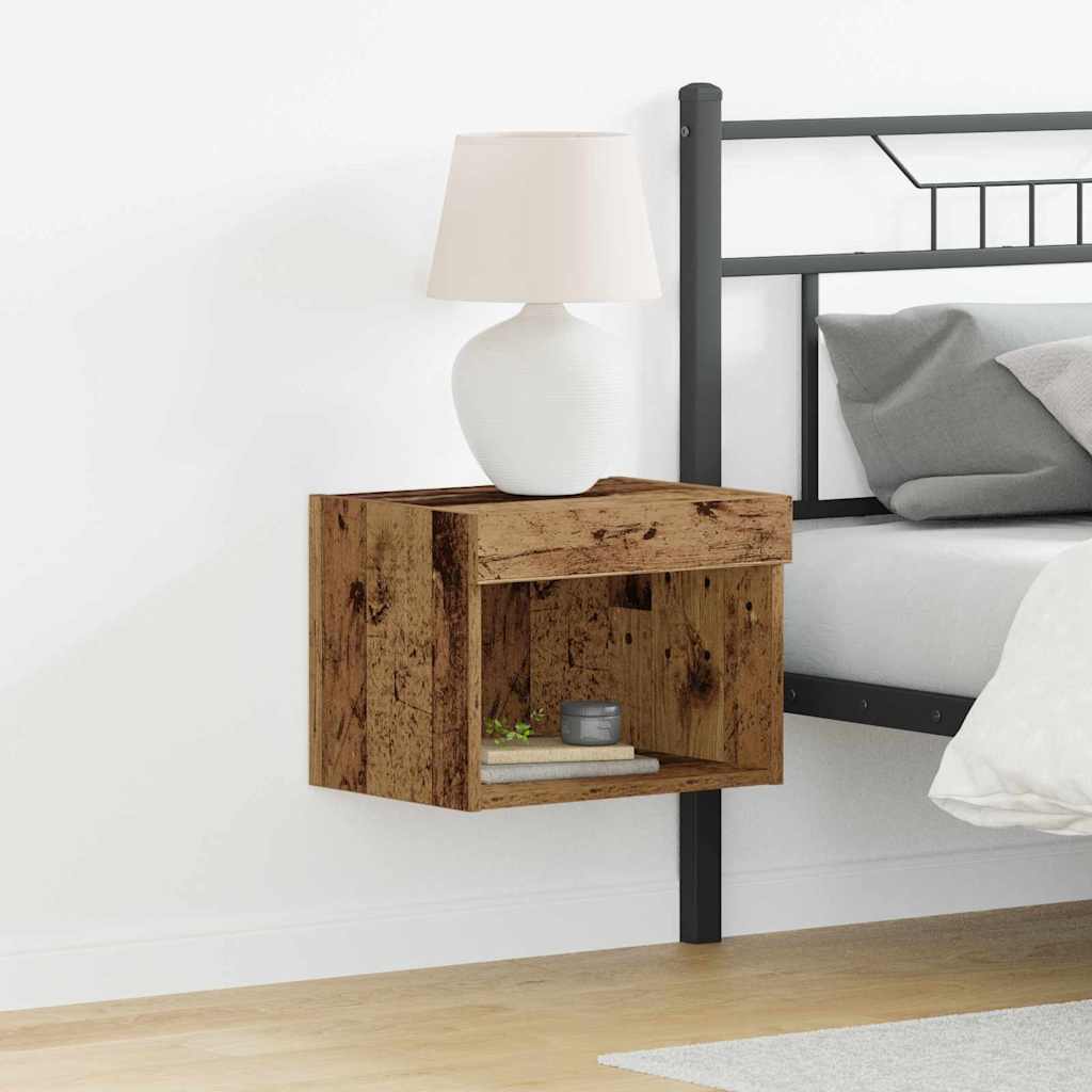 Meuble TV 2 pcs Bois ancien 40 x 30 x 30 cm Bois d'ingénierie - XIOS