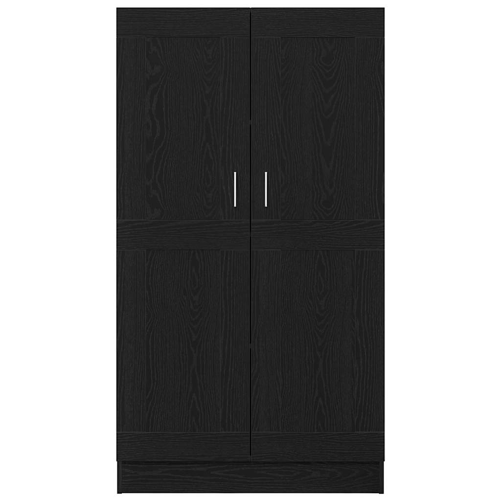 Meuble de Bibliothèque Chêne noir 82.5 x 30.5 x 150 cm - XIOS