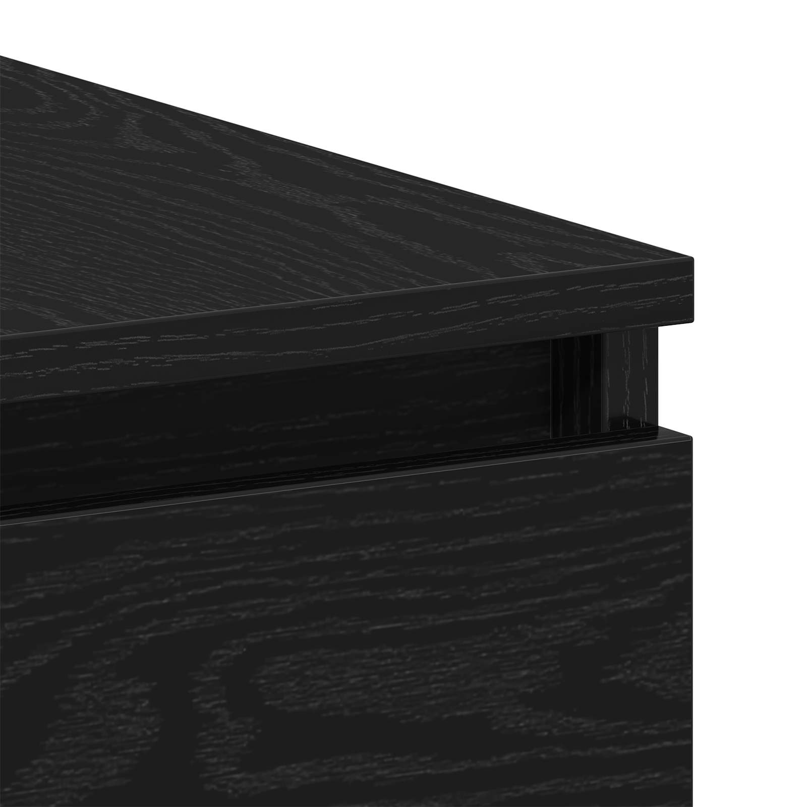 Bureau Chêne noir Bois d'ingénierie 140 x 50 x 76 cm - XIOS