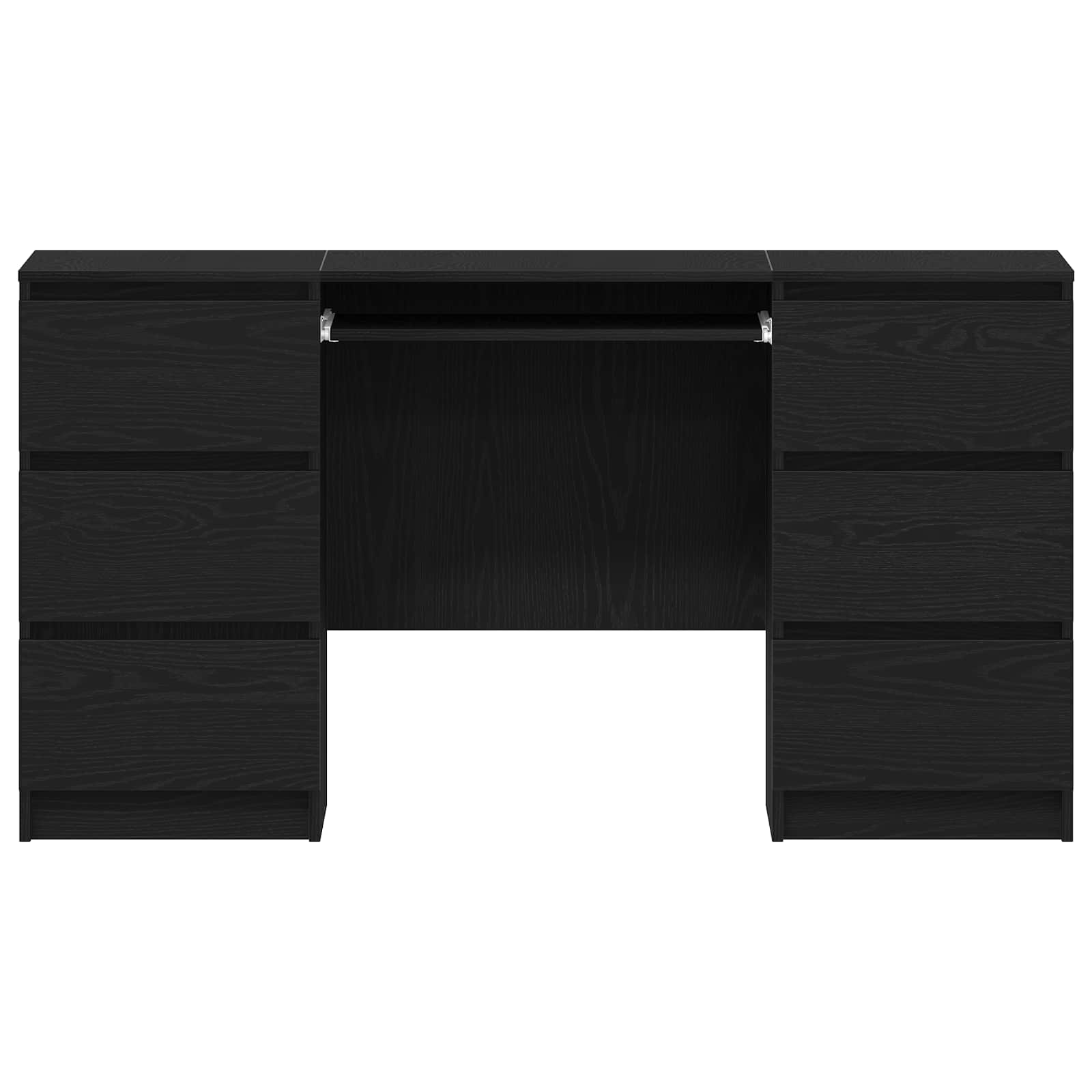 Bureau Chêne noir Bois d'ingénierie 140 x 50 x 76 cm - XIOS