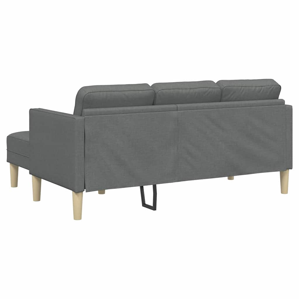 Ensemble de Canapés avec coussin Gris foncé Polyester - XIOS