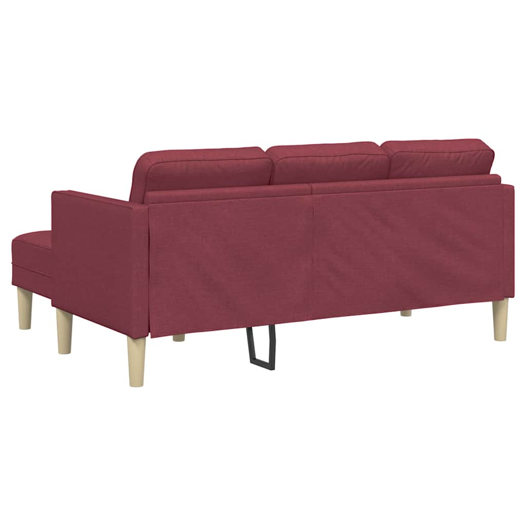 Ensemble de Canapés avec coussin Bordeaux Polyester - XIOS
