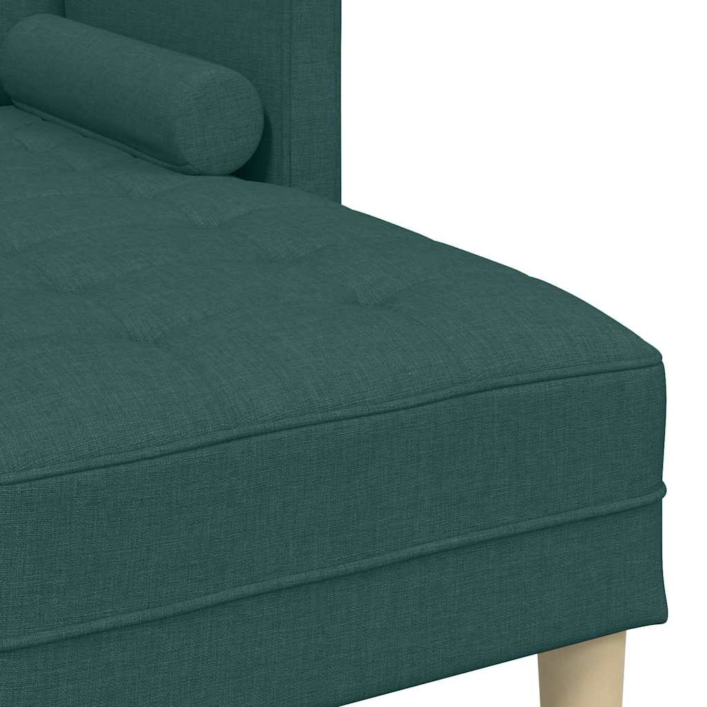 Ensemble de Canapés avec coussin Vert foncé Polyester - XIOS
