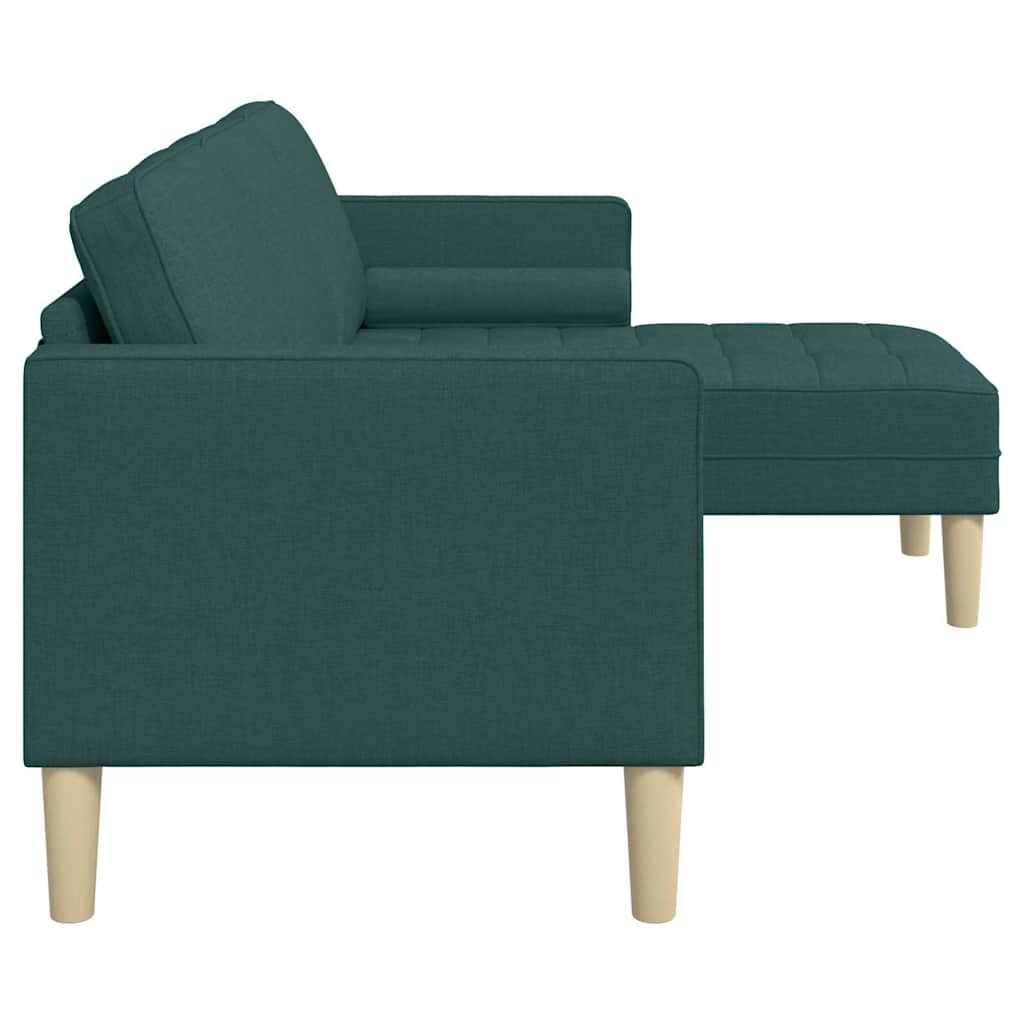 Ensemble de Canapés avec coussin Vert foncé Polyester - XIOS