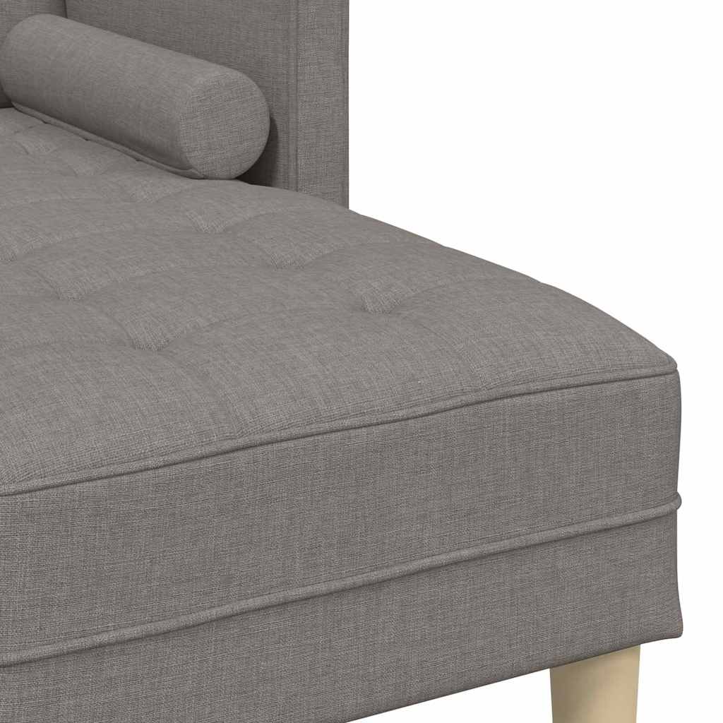 Ensemble de Canapés avec coussin Taupe Polyester - XIOS