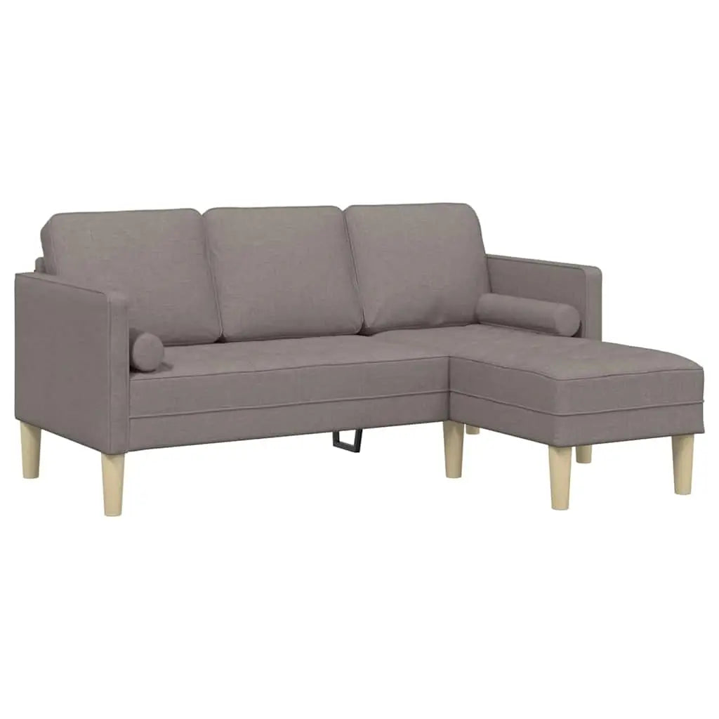 Ensemble de Canapés Taupe 173 x 131 x 67 cm Polyester - XIOS