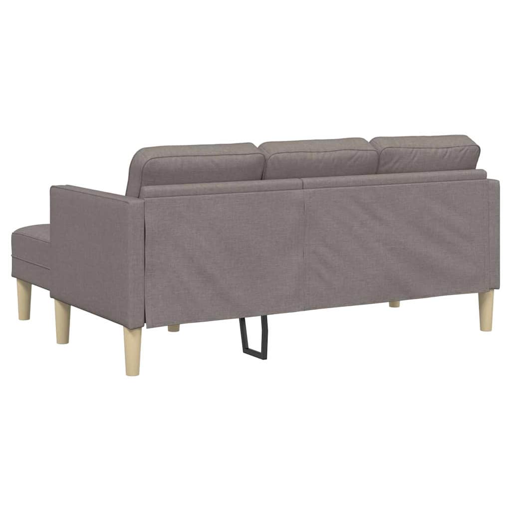 Ensemble de Canapés avec coussin Taupe Polyester - XIOS