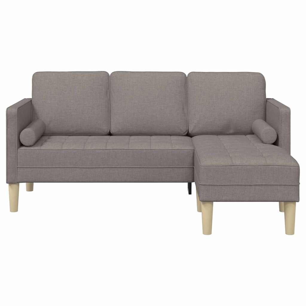 Ensemble de Canapés avec coussin Taupe Polyester - XIOS