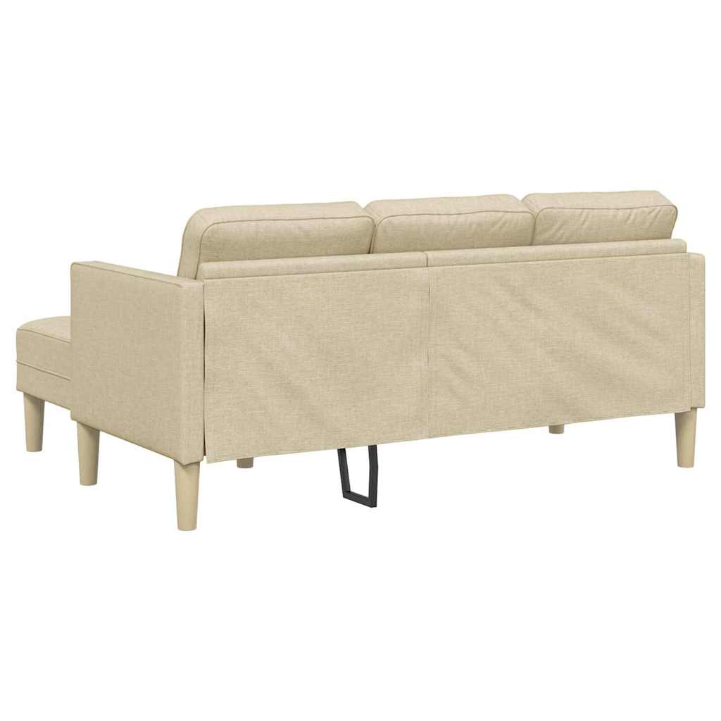 Ensemble de Canapés avec coussin Crème Polyester - XIOS