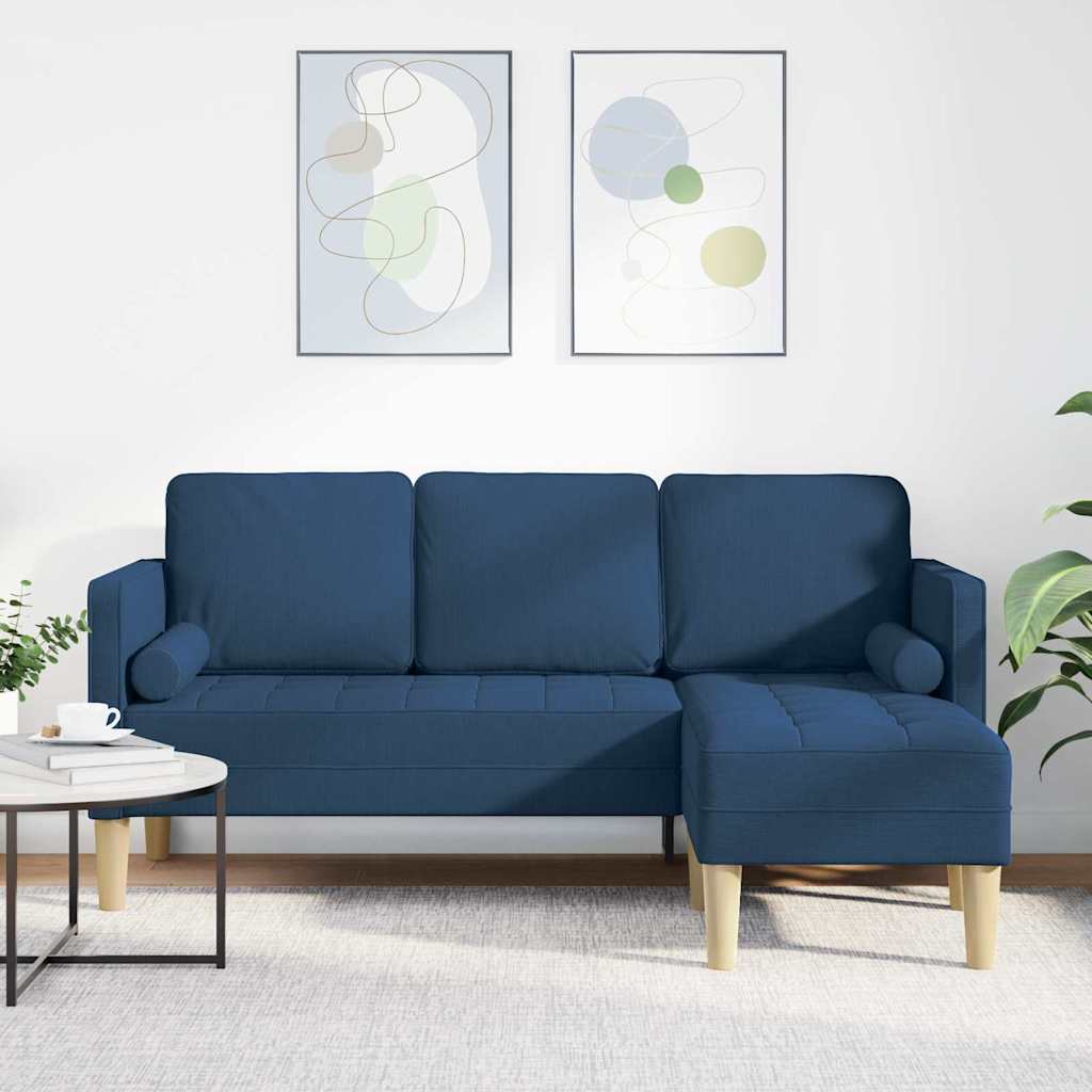 Ensemble de Canapés avec coussin Bleu Polyester - XIOS