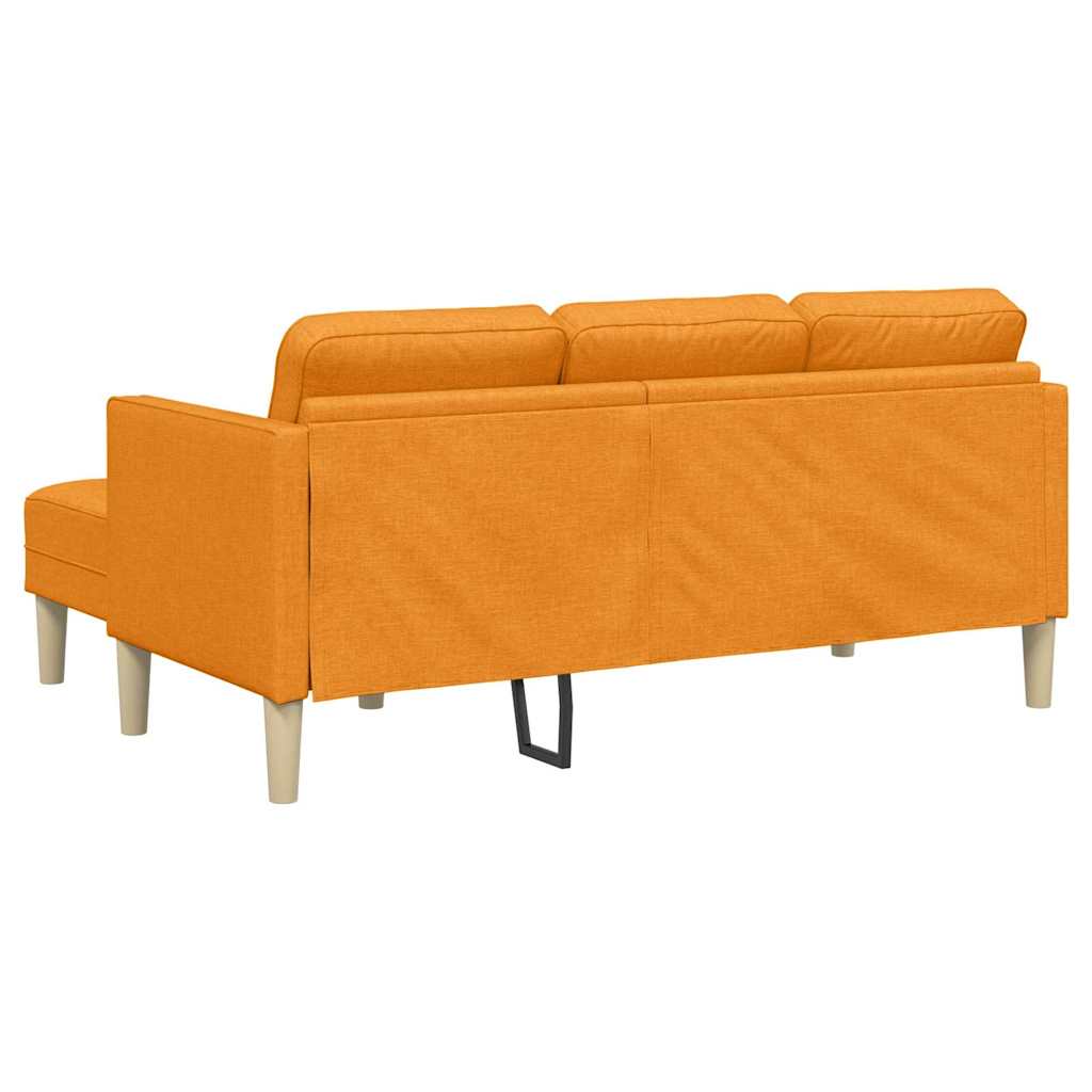 Ensemble de Canapés avec coussin Jaune foncé Polyester - XIOS