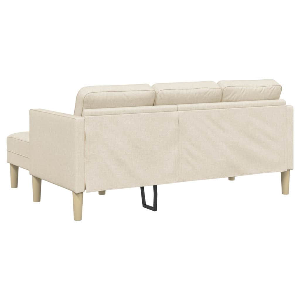 Ensemble de Canapés avec coussin Lin Polyester