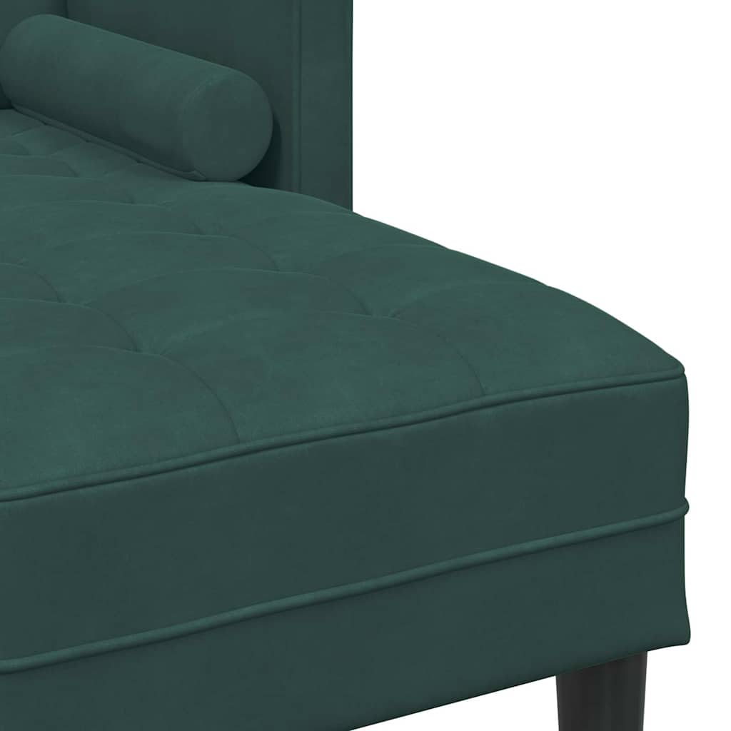 Ensemble de Canapés avec coussin Vert foncé Polyester - XIOS