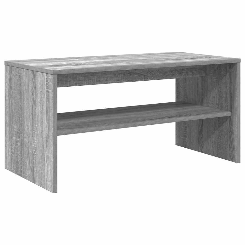 Meuble TV sonoma gris 80x40x40 cm bois d'ingénierie - XIOS