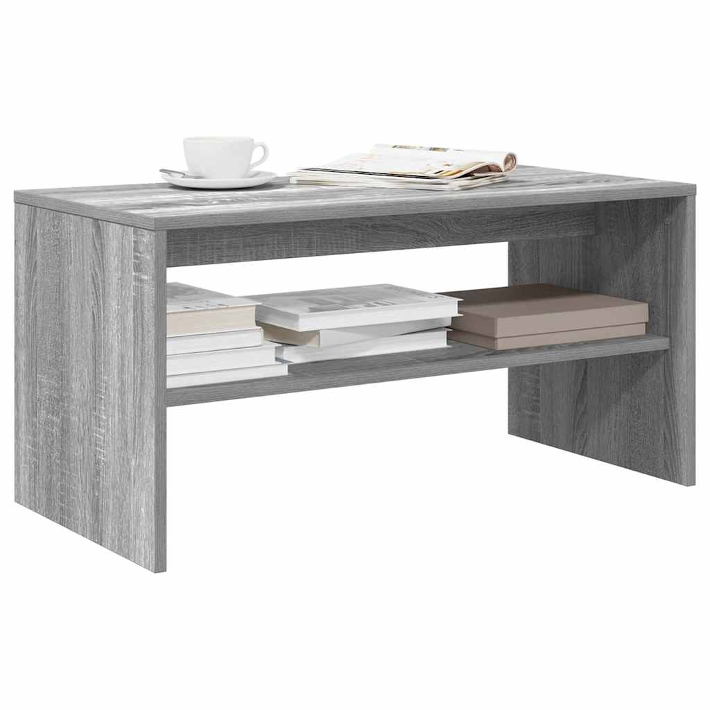 Meuble TV sonoma gris 80x40x40 cm bois d'ingénierie - XIOS