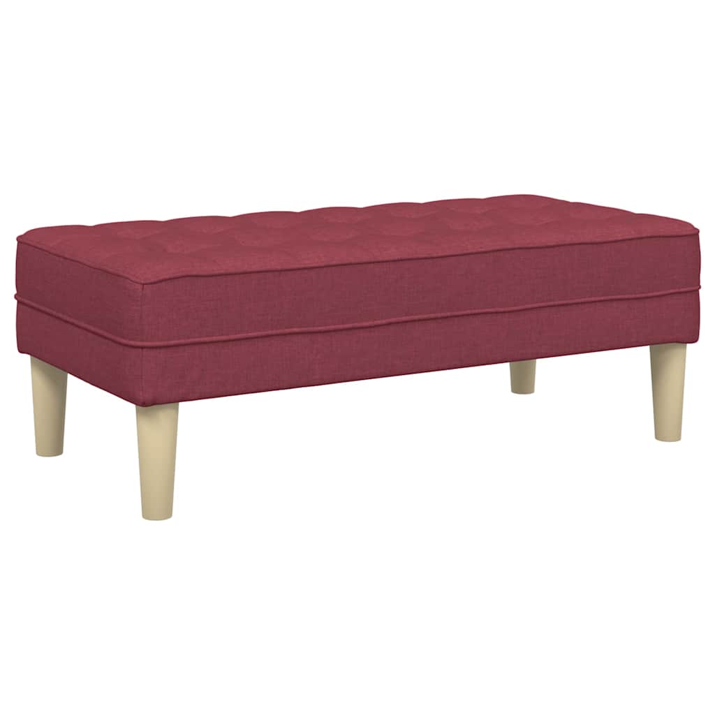 Ensemble de Canapés 2 pcs Rouge bordeaux 173 x 131 x 67 cm - XIOS