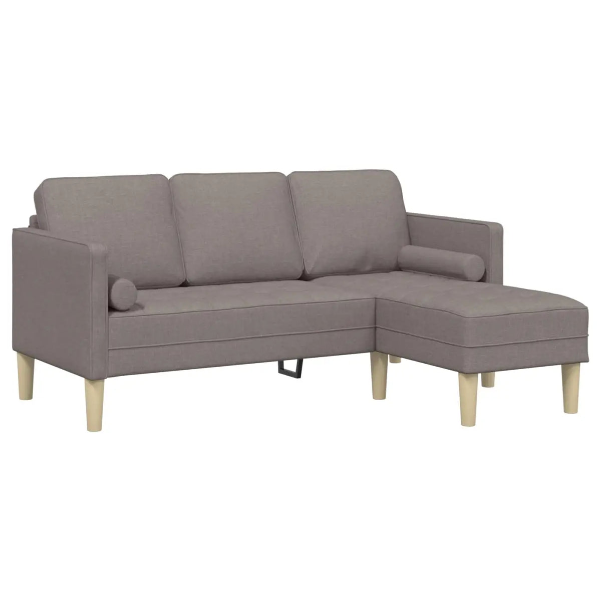 Ensemble de Canapés 2 pc Taupe Polyester - XIOS