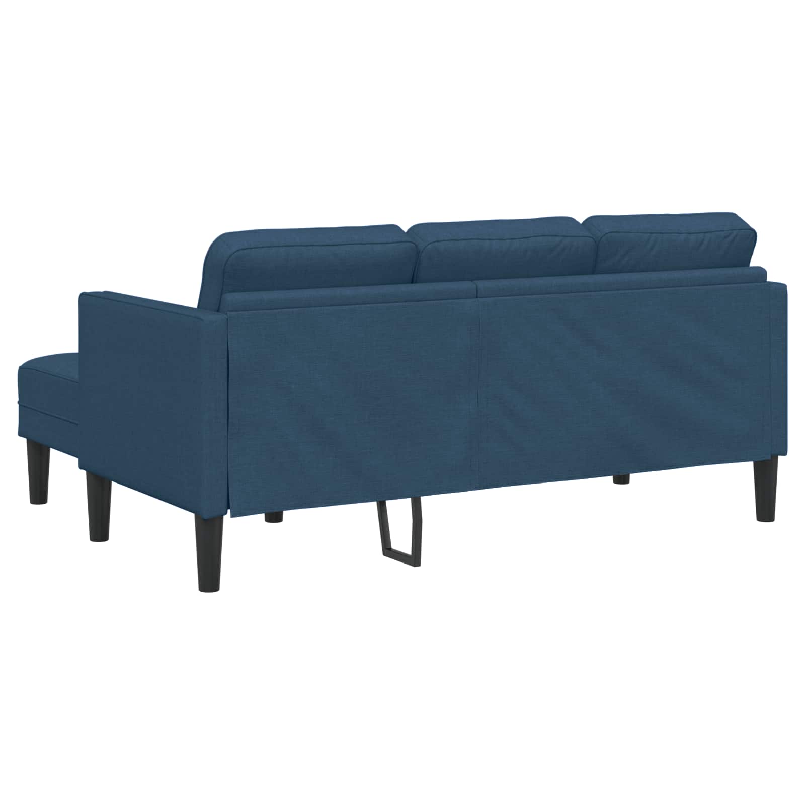 Ensemble de Canapés avec coussin 2 pcs Bleu Polyester - XIOS