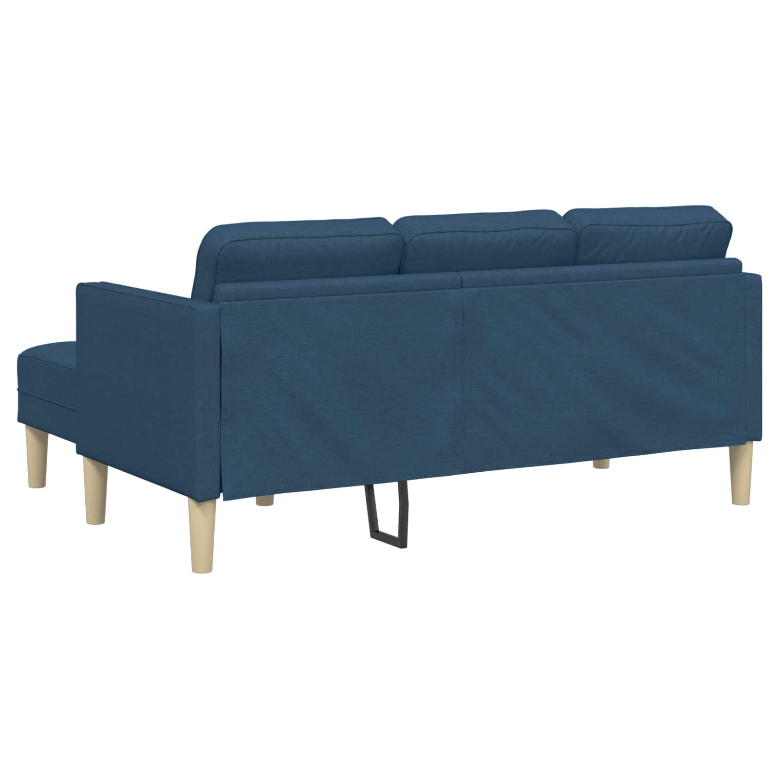 Ensemble de Canapés avec coussin 2 pcs Bleu Polyester - XIOS