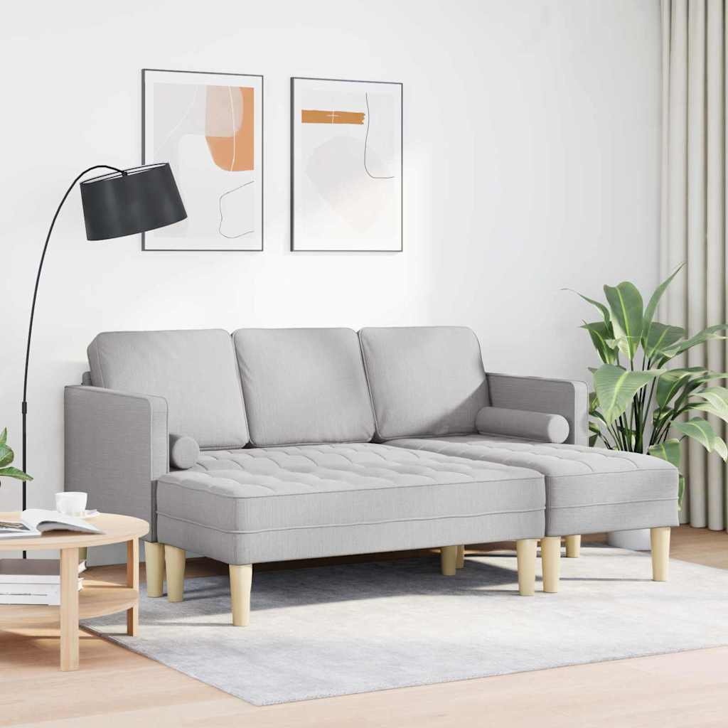 Ensemble de Canapés 2 pcs Gris nuage 173 x 131 x 67 cm - XIOS