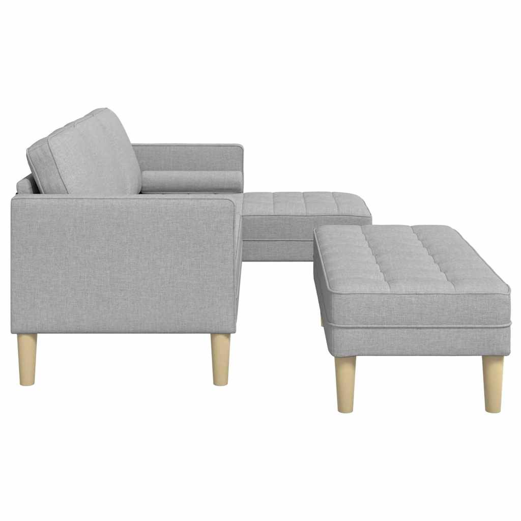 Ensemble de Canapés 2 pcs Gris nuage 173 x 131 x 67 cm - XIOS