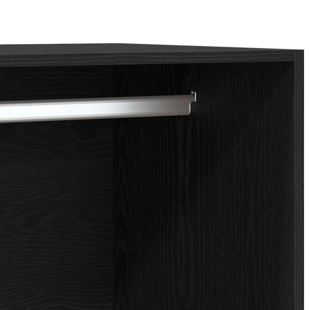 Armoire Chêne noir 100 x 50 x 200 cm Bois d'ingénierie - XIOS