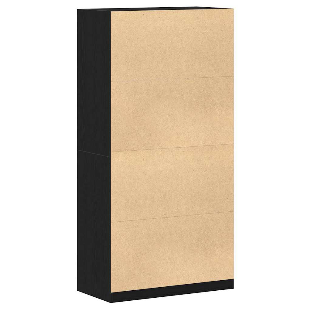 Armoire Chêne noir 100 x 50 x 200 cm Bois d'ingénierie - XIOS