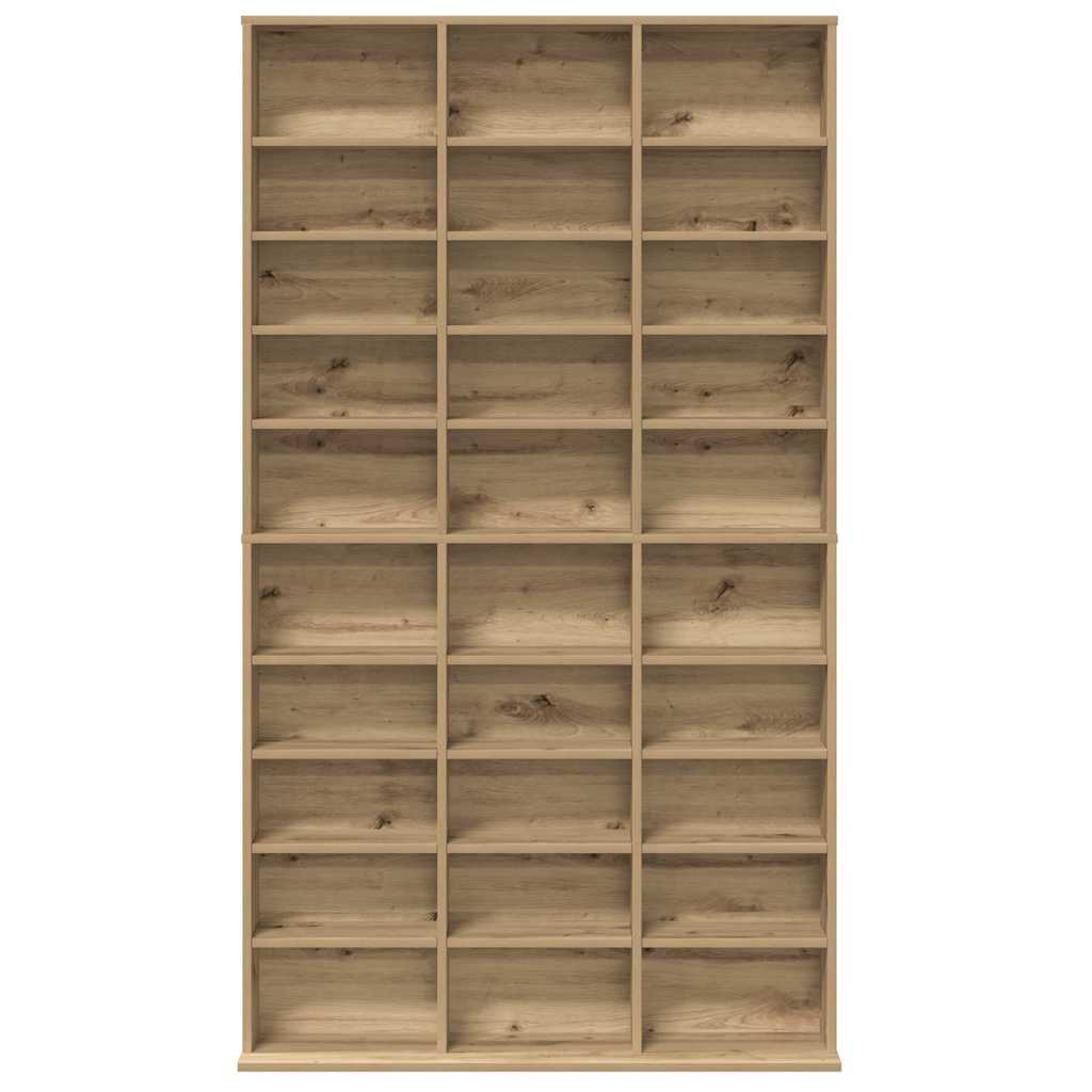 Meuble CD chêne artisanal 101 x 23 x 177.5 cm Bois d'ingénierie - XIOS