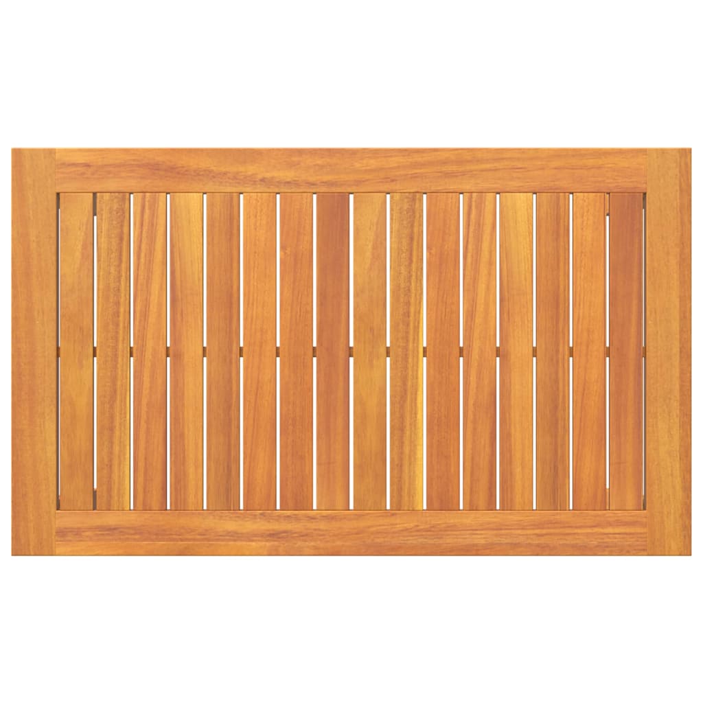 Table basse Huile Naturelle Bois d'Acacia Massif - XIOS